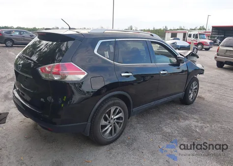 2015 Nissan Rogue Sl from USA, damaged, VIN 5N1AT2MT8FC854152